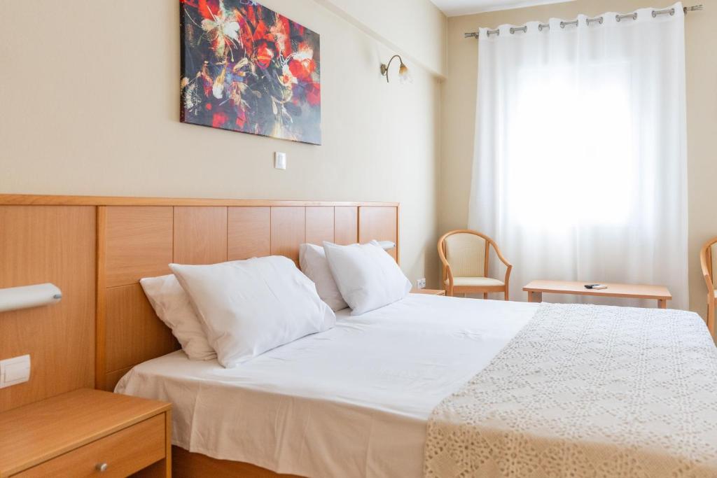 Łóżko lub łóżka w pokoju w obiekcie Romeo apartament 2
