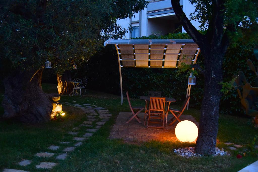 Zahrada ubytování Palms Suites