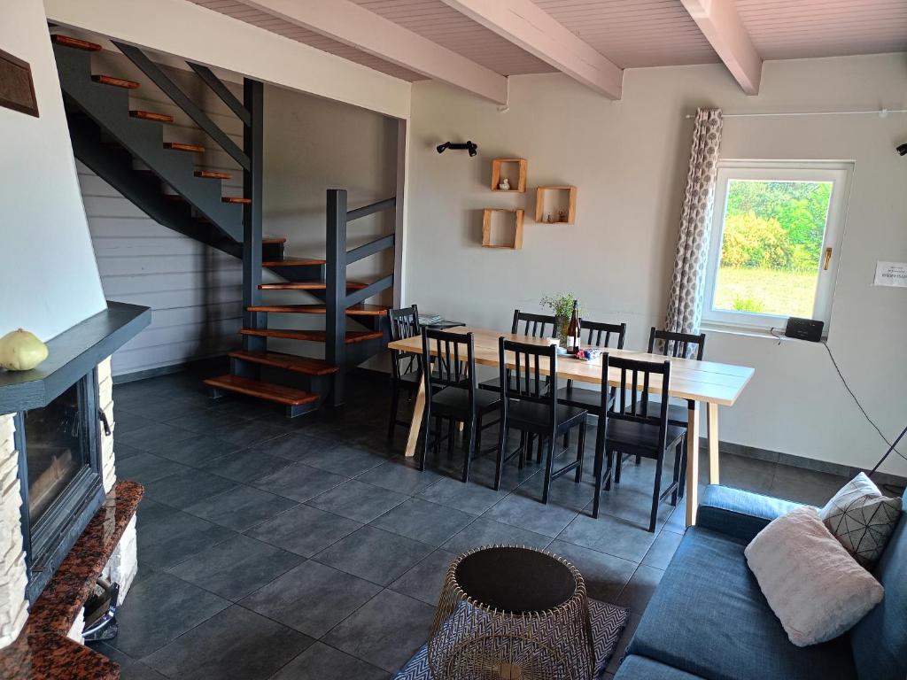 Istumisnurk majutusasutuses Chalet avec vue unique