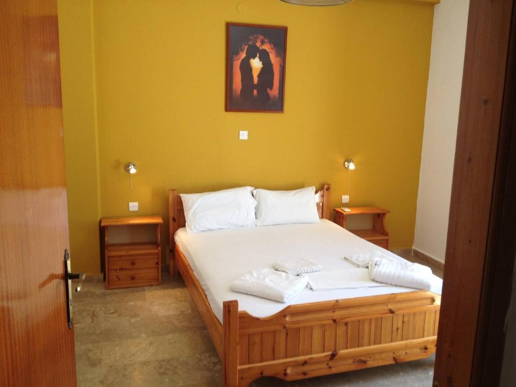 Posteľ alebo postele v izbe v ubytovaní Sea View And Mountain View Apartment For 4 People