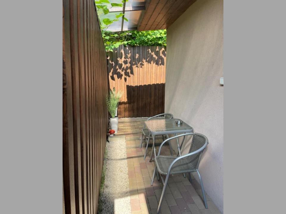 Balkón alebo terasa v ubytovaní Tutti Apartman 2