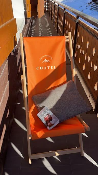 Balkón nebo terasa v ubytování Les chamois - Châtel hyper centre - 7 pers