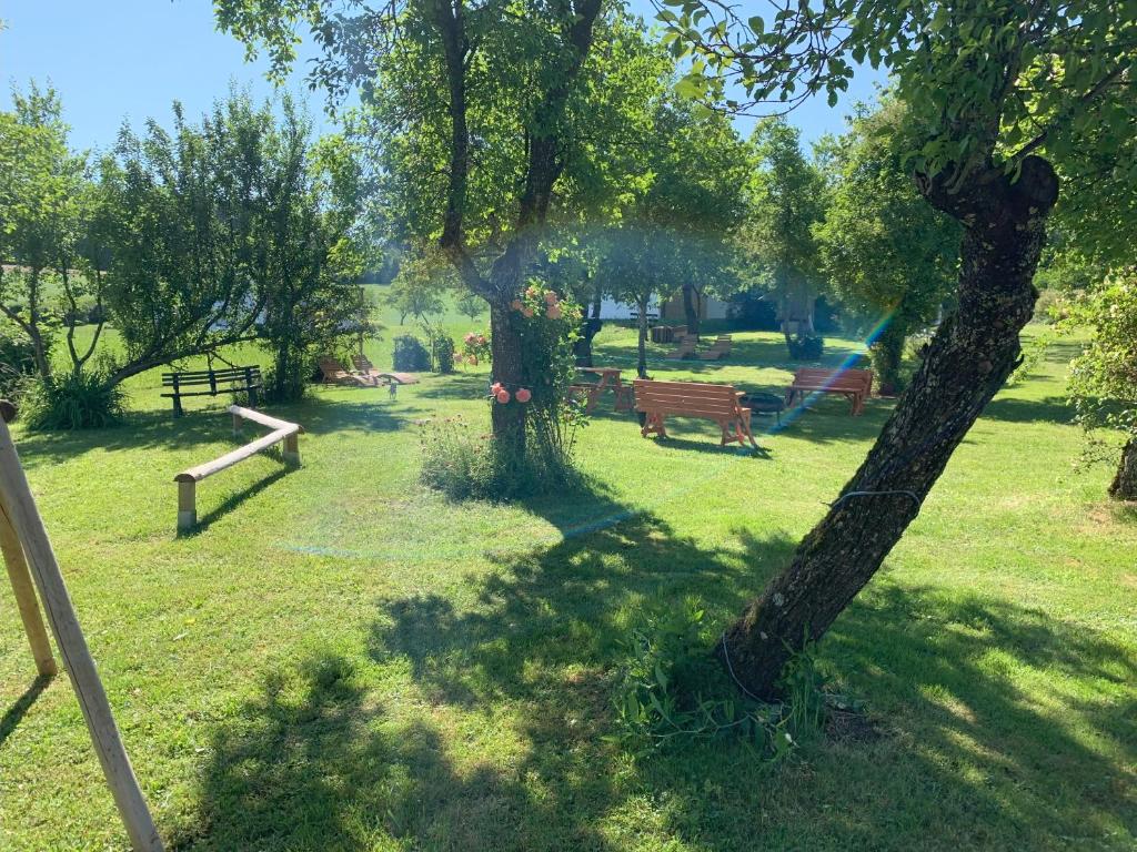 Zahrada ubytování Geppingerhof