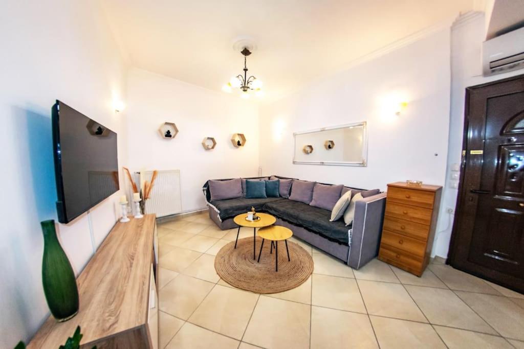 Posezení v ubytování Sotiris Apartment
