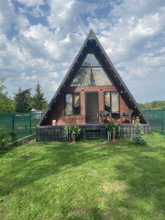 Zahrada ubytování eco house WALKOTI