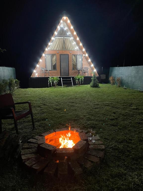 Zahrada ubytování eco house WALKOTI