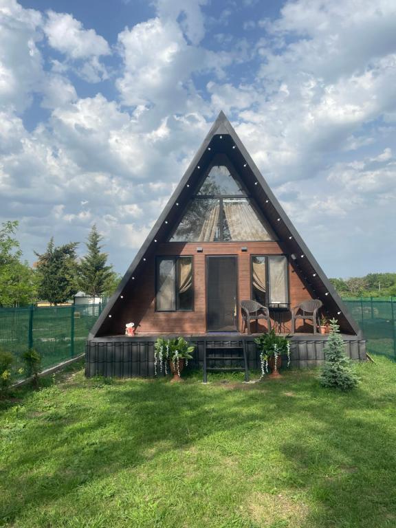 Zahrada ubytování eco house WALKOTI