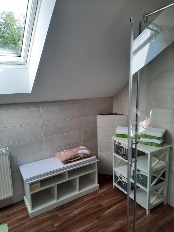 Postel nebo postele na pokoji v ubytování Gästezimmer Schupanez