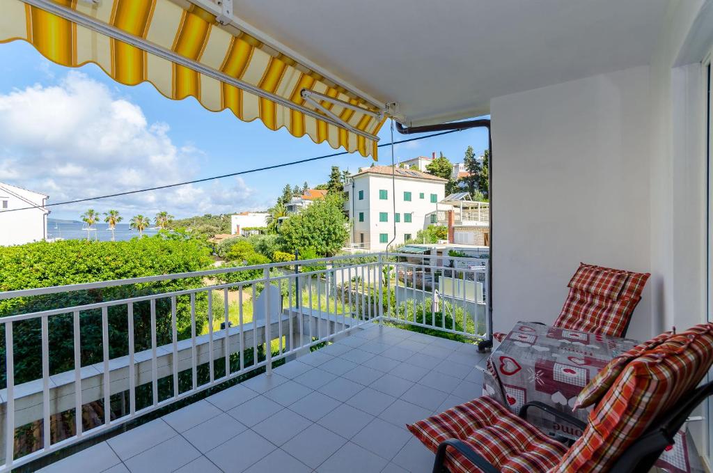 Balkón nebo terasa v ubytování Apartments Marika