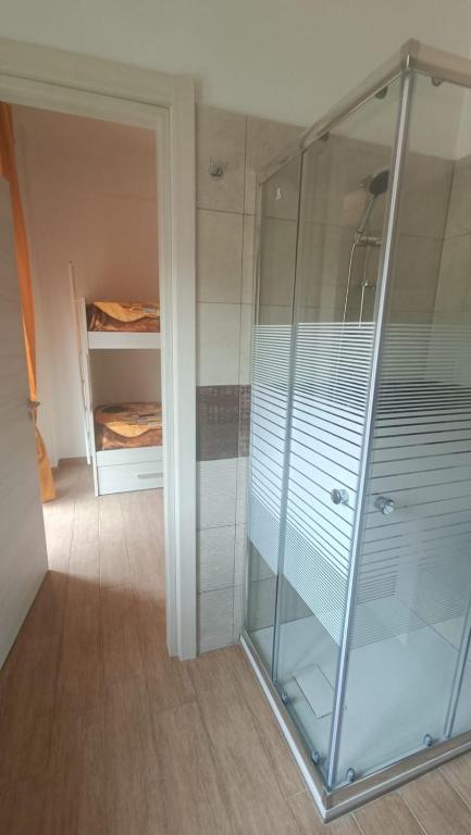Koupelna v ubytování Mar Art Sapri