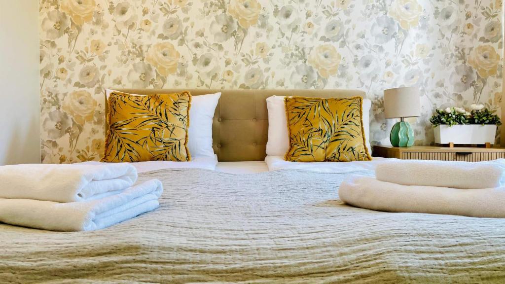 Posteľ alebo postele v izbe v ubytovaní Apartament Parkowy by RENT4YOU