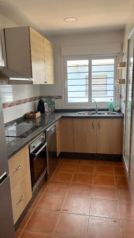 Kuchyň nebo kuchyňský kout v ubytování La Casa Azul