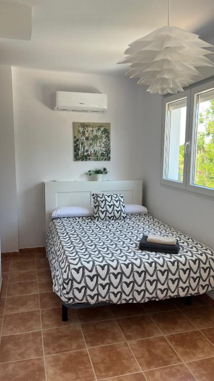 Postel nebo postele na pokoji v ubytování La Casa Azul