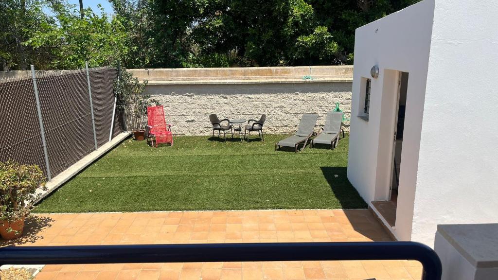 Zahrada ubytování La Casa Azul
