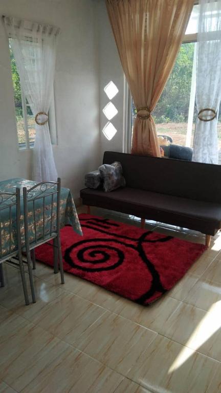 Χώρος καθιστικού στο Saaidah Homestay