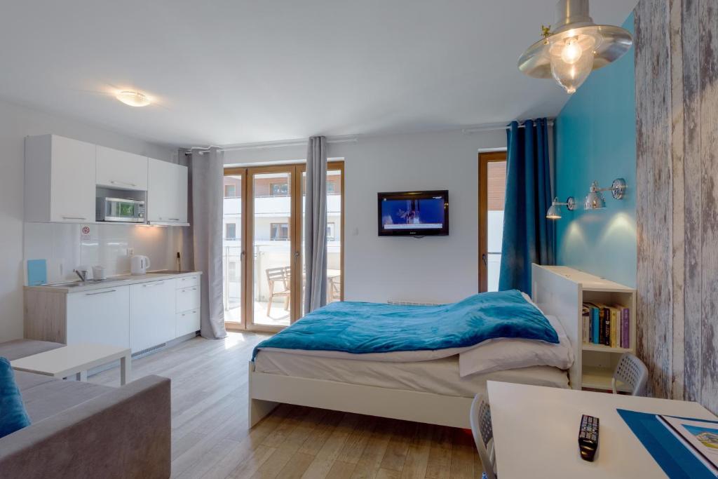 Apartamenty Mierzeja - Baltic Park Stegna, Studio 24 m2, 500 m od plaży, bezpłatny Meleks - 1