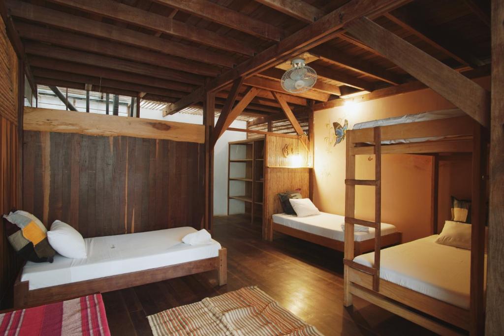 Postel nebo postele na pokoji v ubytování La Fauna Hotel