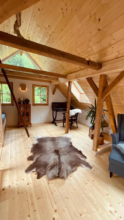 Posezení v ubytování Rodlhaus GruBÄR - Rodltal-Huetten