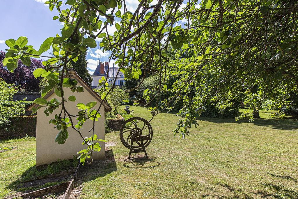 Zahrada ubytování Manoir de la Voute maison d'hôtes