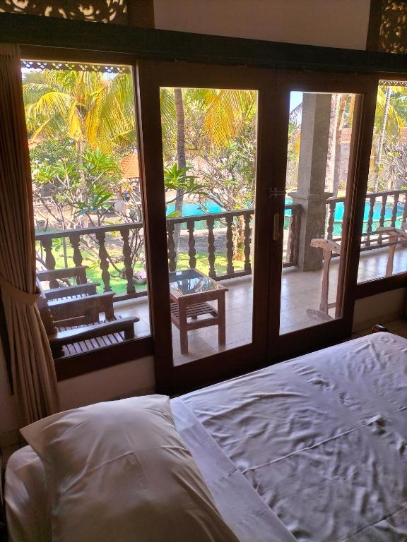 Postel nebo postele na pokoji v ubytování Hotel SeaSide lovina