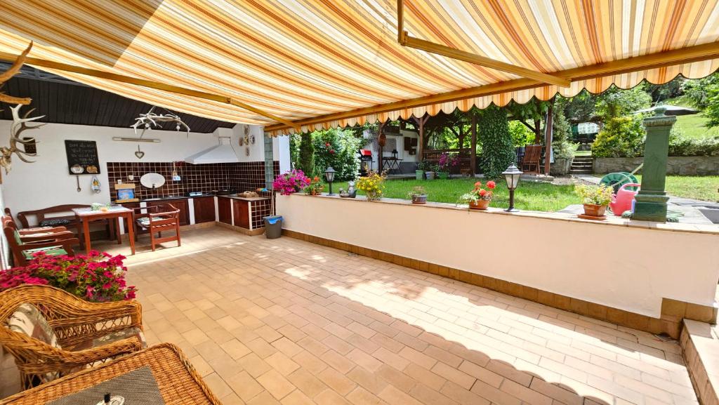 Zahrada ubytování Casa Vanatorului