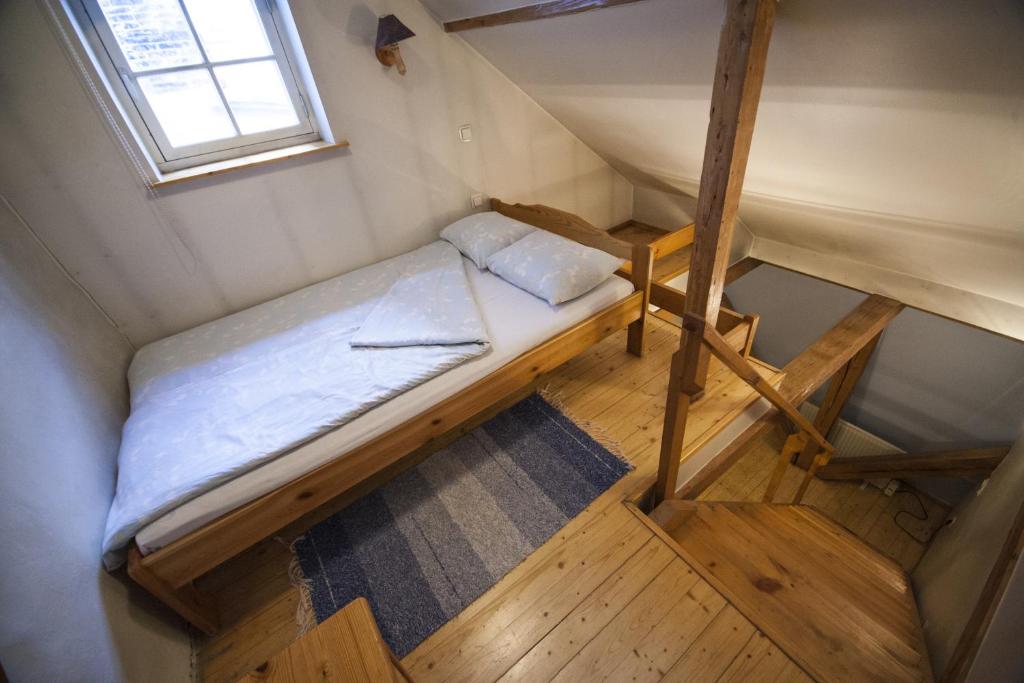 Postel nebo postele na pokoji v ubytování Villa Hortensia