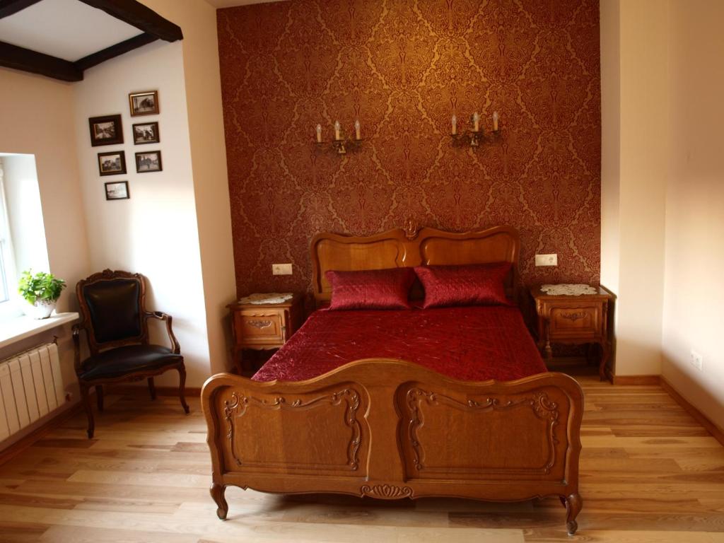 Postel nebo postele na pokoji v ubytování Aparthotel Stora Antis