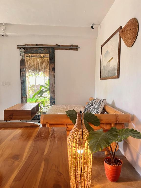 Area soggiorno di Vertical House Bali