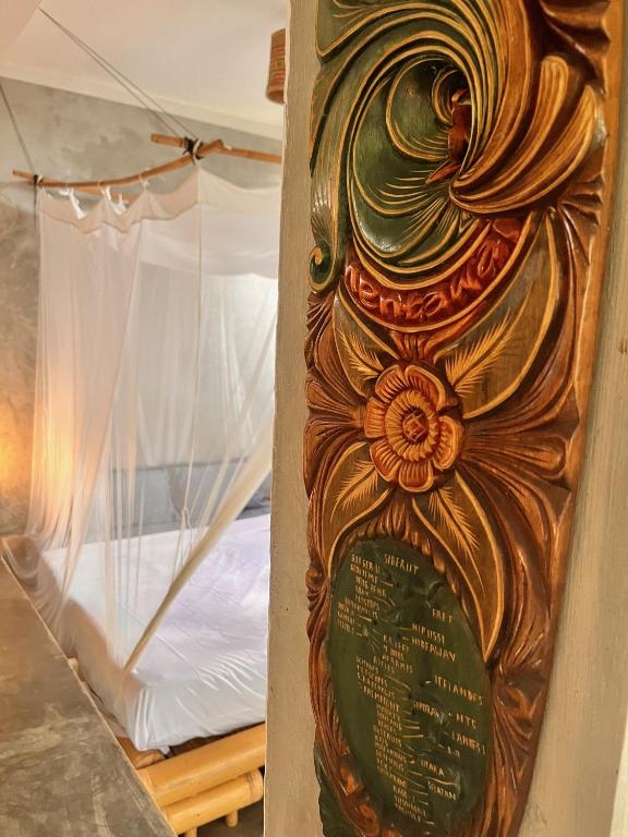 Letto o letti in una camera di Vertical House Bali