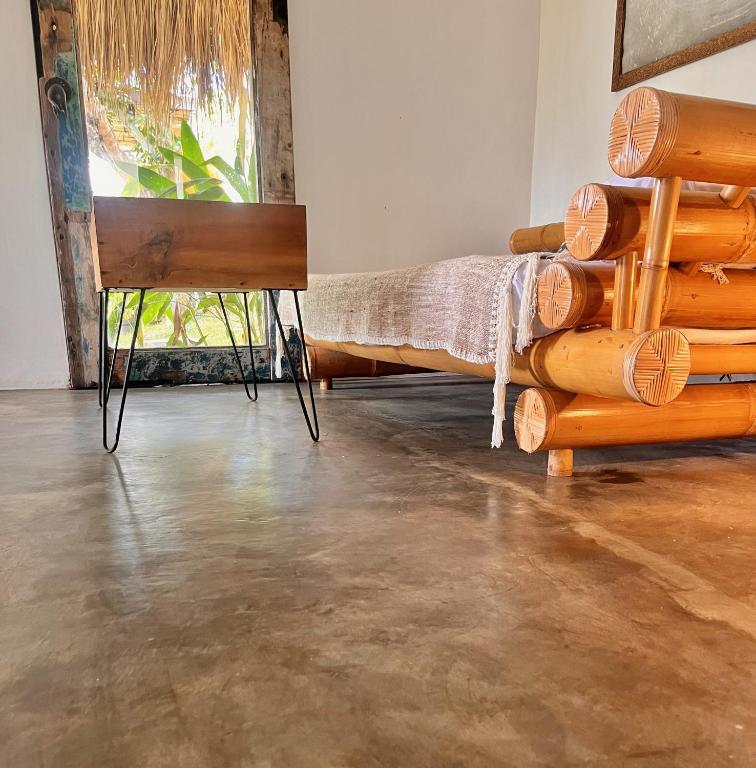 Letto o letti in una camera di Vertical House Bali