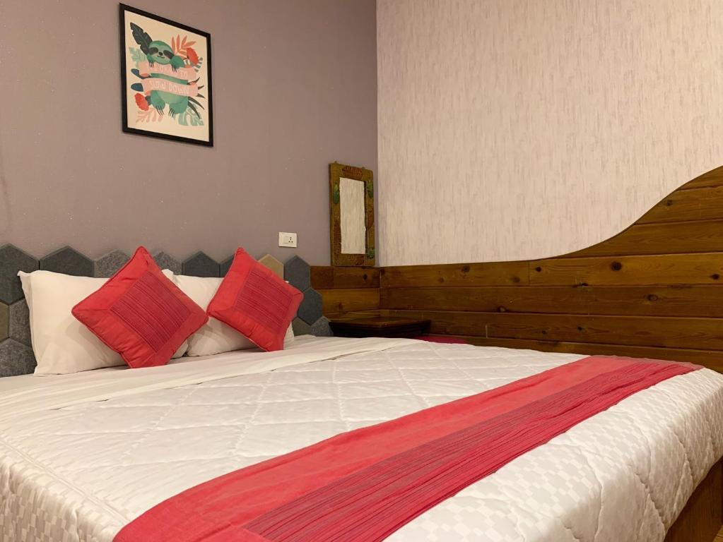 Letto o letti in una camera di Xing Ji Bungalow