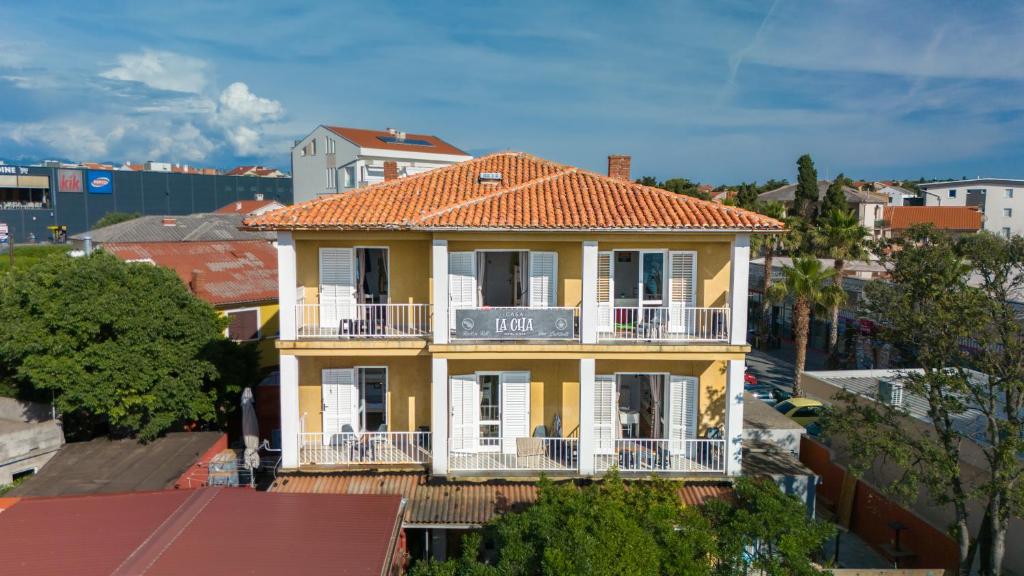 Budova, kde se hostel nachází