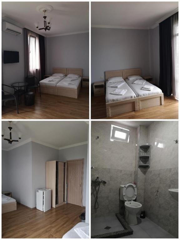 Koupelna v ubytování FRESH Hotel Kobuleti