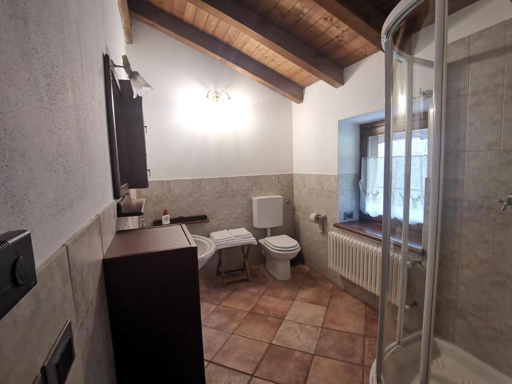 Koupelna v ubytování B&B La Brombela