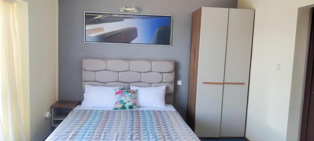 Postel nebo postele na pokoji v ubytování Family hotel Neptun - Lozenets