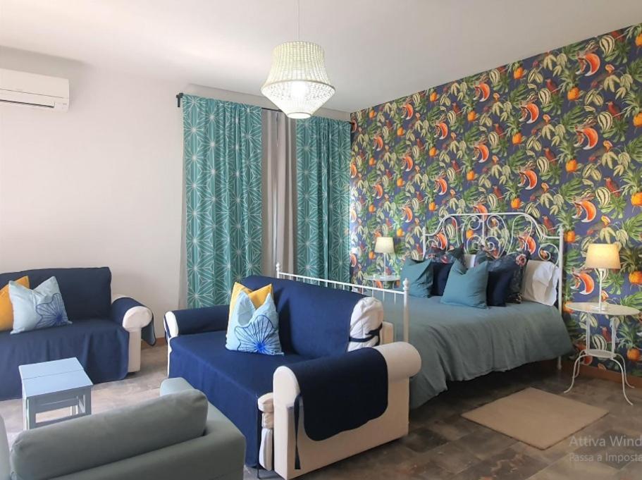 Posezení v ubytování VILLA ROSA - Sperlonga Vertice Rooms