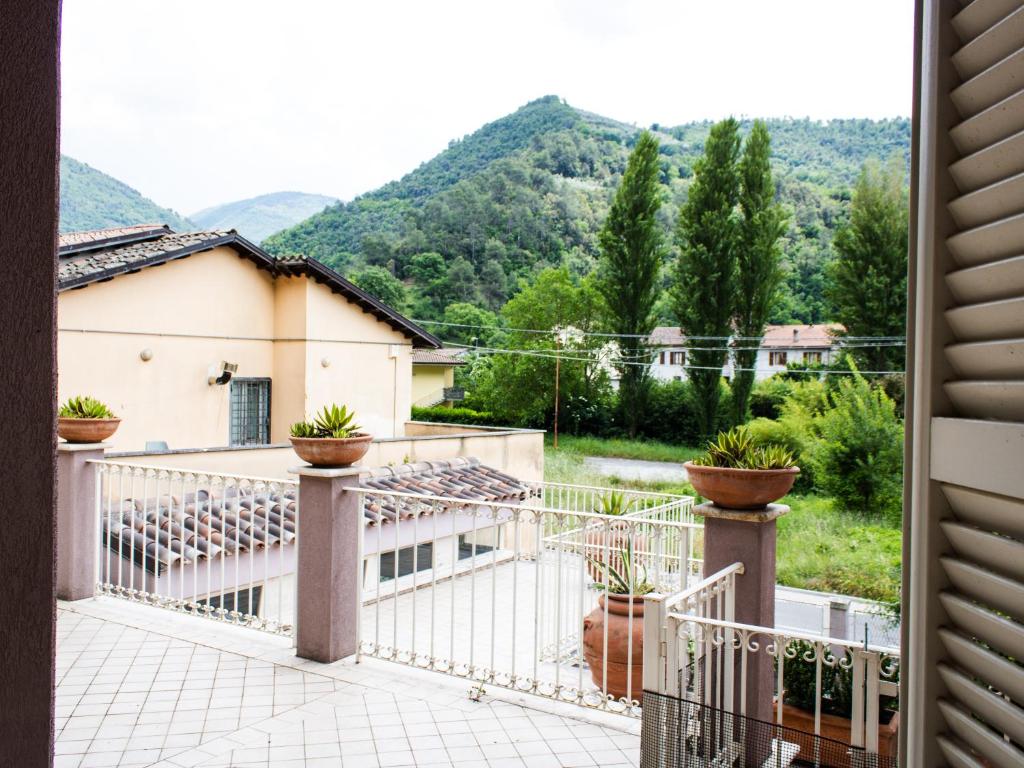 Nespecifikovaný výhled na hory nebo výhled na hory při pohledu z apartmánu