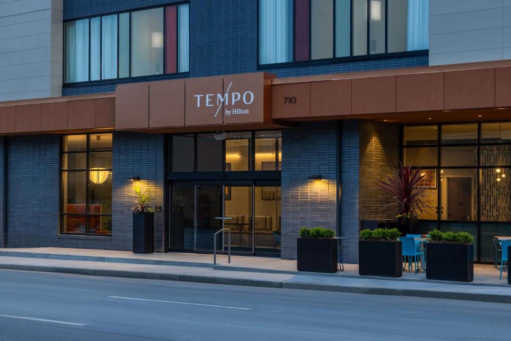 a tedro store on the side of a building at Tempo By Hilton Louisville Downtown Nulu in Louisville