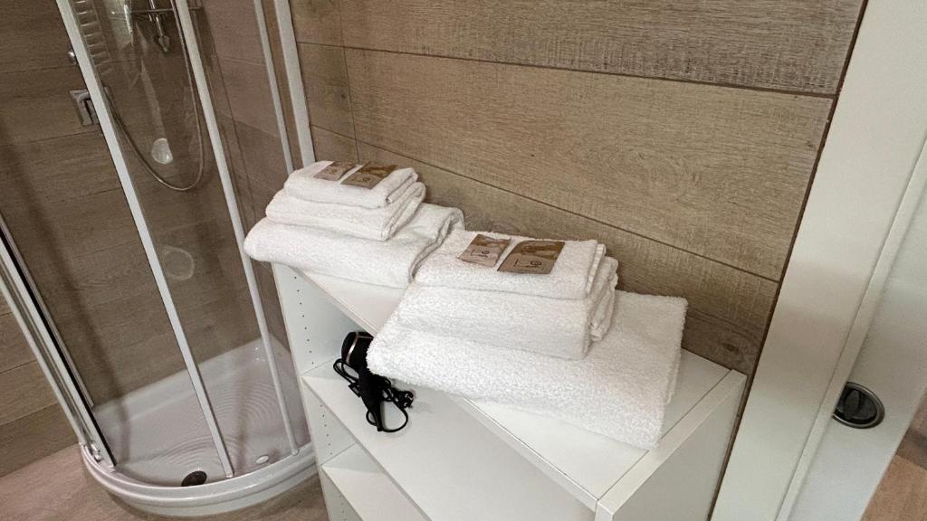 A bathroom at Ca Giardini Apartments in Biennale by Bricola Apartments
