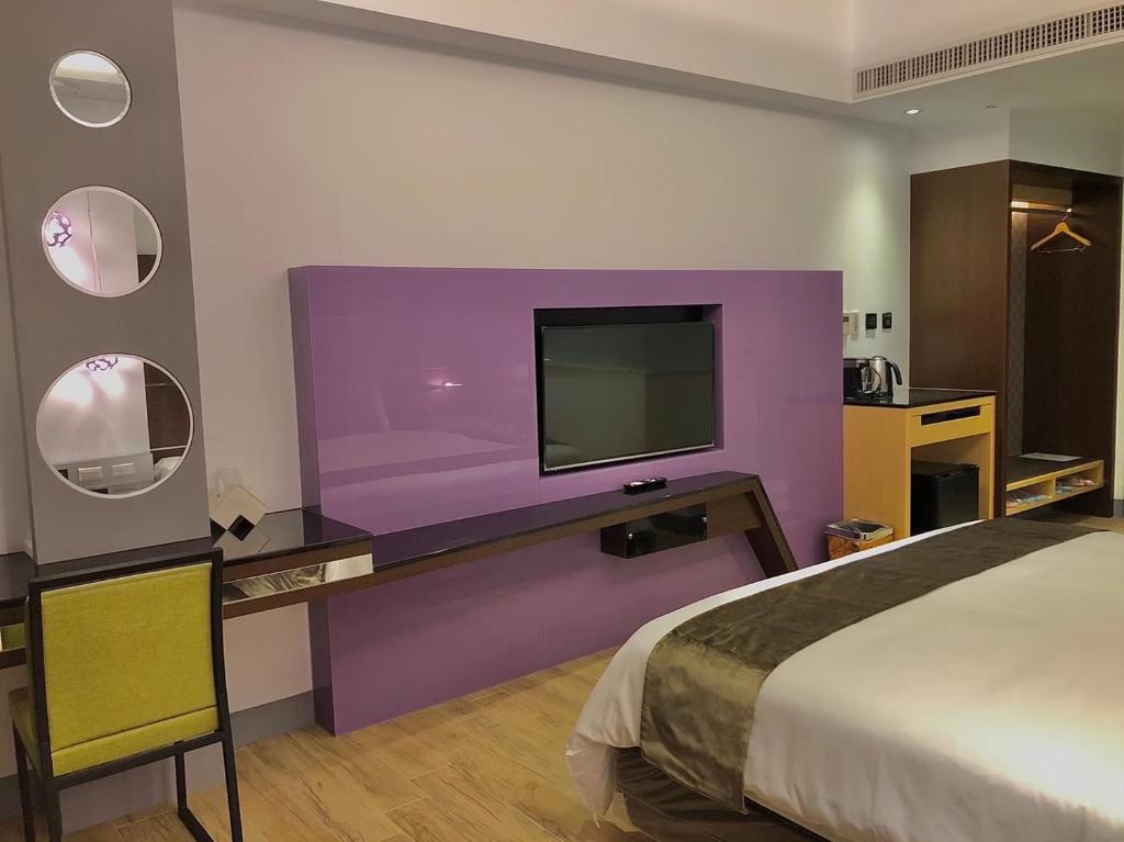 Letto o letti in una camera di Shange Beach Club Homeatay