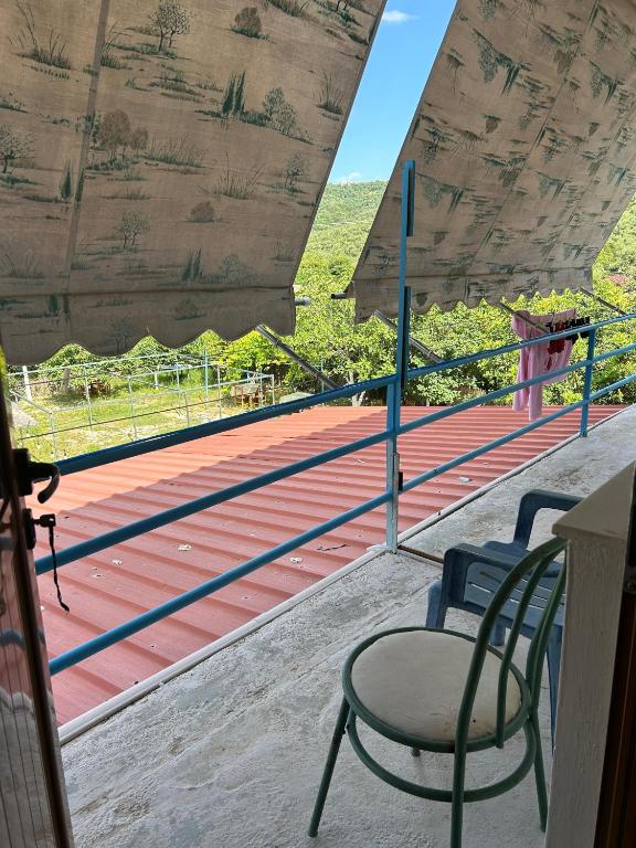 Balkón nebo terasa v ubytování Hotel Taverna Prifti