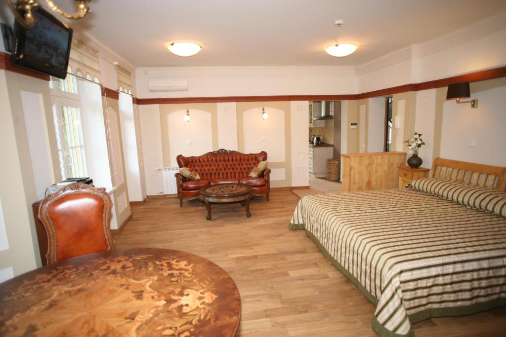 Posezení v ubytování Aparthotel Stora Antis