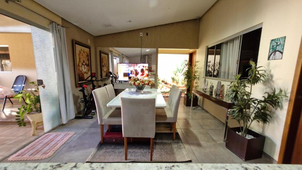 Χώρος καθιστικού στο Casa Jardim