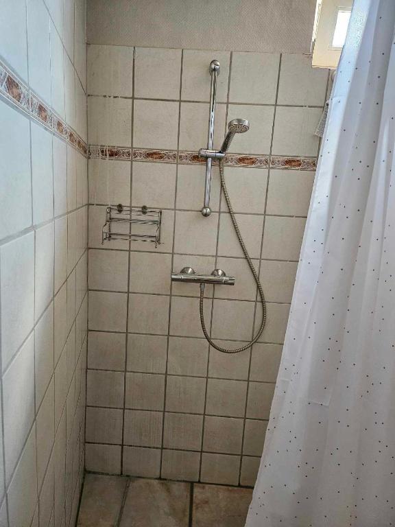 Koupelna v ubytování Udby apartment