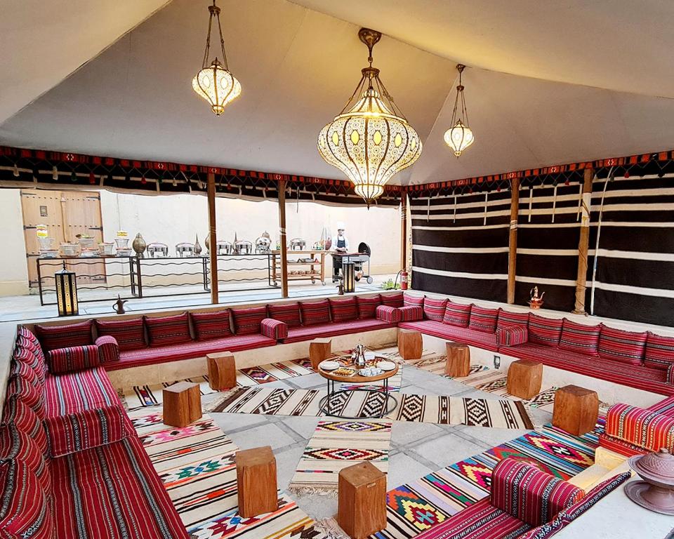 Posezení v ubytování Souq Al Wakra Hotel Qatar By Tivoli