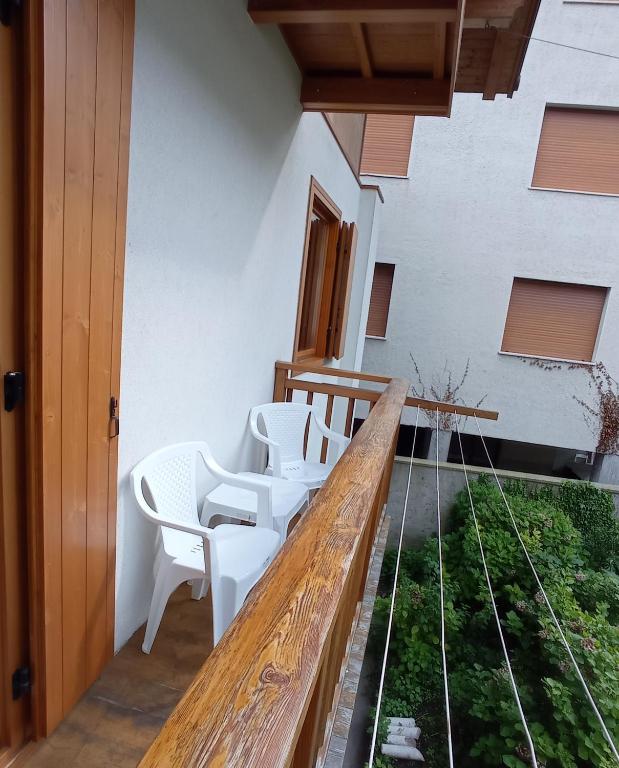 Balkón nebo terasa v ubytování ROOM AURORA