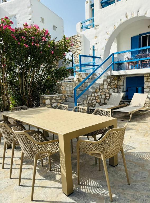 Balkón nebo terasa v ubytování Paros Home
