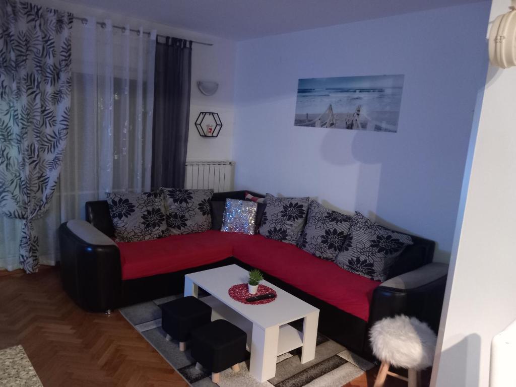 Posezení v ubytování Apartman Petra
