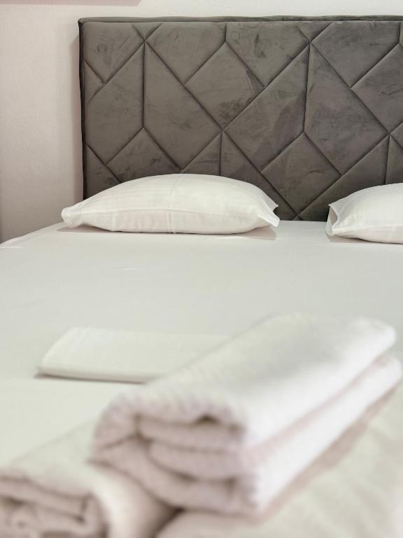 Postel nebo postele na pokoji v ubytování Villa Guci