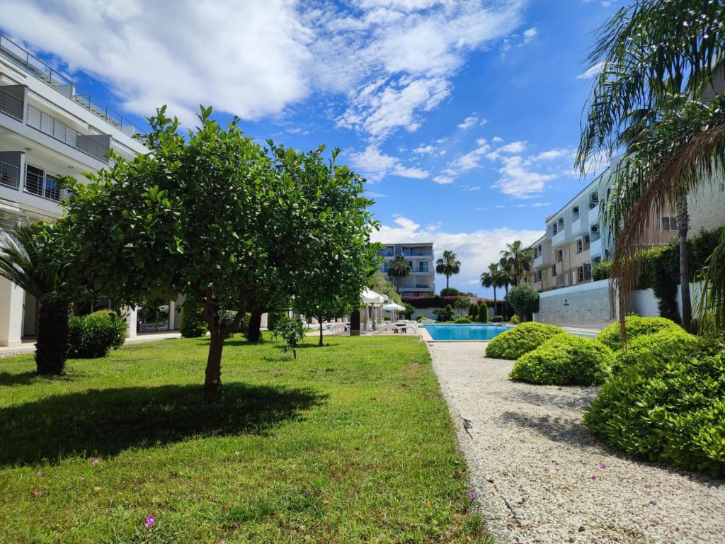 Zahrada ubytování Manavgat - Superb 2 bedroom apartment near beach and Side centre